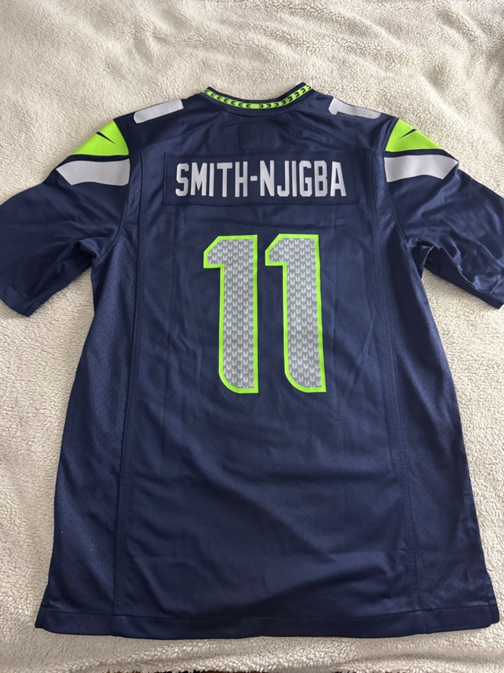 Seattle Seahawks #11 Jaxon Smith-Njigba NFL On Field Home Nike Jersey